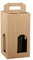 Corrugated Kraft Wine Bottle Gift Box for 4 Bottles