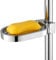 Regun Dusche Seife Werkzeug, Seifenplatte ABS Seifenschale Halter, Clip-on Tray Rail Dish, justierbare praktische Badezimmer Gadget, für Badezimmer, Waschbecken und Küche