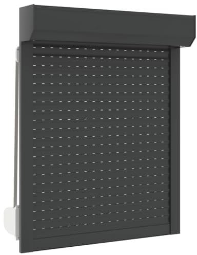 vidaXL Volet Roulant Enrouleur Pare-Vue Store Occultant Store de Fenêtre Store à Rouleau Imperméable Maison Chambre Bureau Intérieur