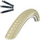 Angebot-Set / 1 x Schwalbe Big Ben Fahrradreifen K-Guard Creme mit Reflex 50-622 (28 x 2,00) inkl. maxxi4you Reifenheber