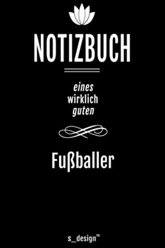 Notizbuch für Fussballer / Fußballer / Fussball-Spieler: Originelle Geschenk-Idee [120 Seiten liniertes DIN A6 blanko Papier]