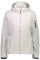 CMP - Leichte Softshelljacke für Damen mit abnehmbarer Kapuze, Weißer Stein, D34