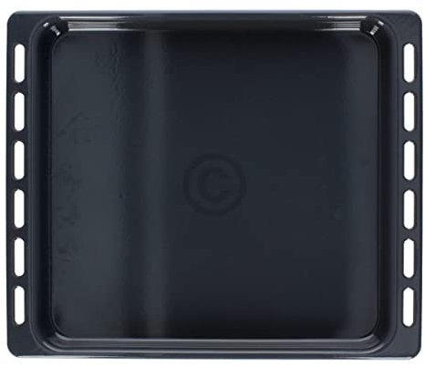 Hohes Backblech Fettpfanne emailliert kompatibel zu Bauknecht Whirlpool 481010764532 oder kompatibel zu Indesit C00374896 445x375x39mm für Backofen
