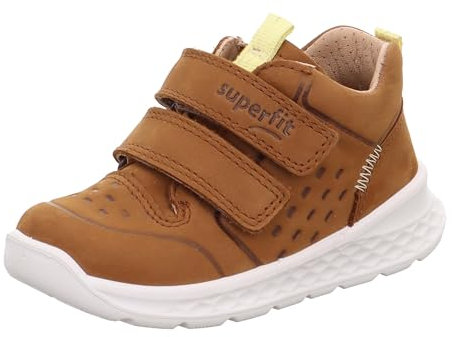 Superfit Breeze Chaussures d'apprentissage, Marron et Jaune 3020, 25 EU