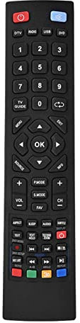 Akozon d Original TV Remote Control, Universal Smart TV Remote Control, Para Universal Control Alba Bush Technology e Motion TV Innovation Keyboard Controller