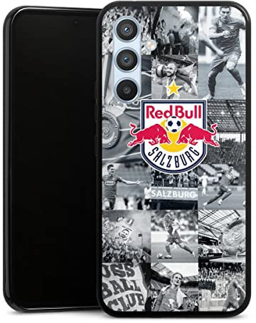 DeinDesign Silikon Hülle kompatibel mit Samsung Galaxy A54 5G Case schwarz Handyhülle FC Red Bull Salzburg Red Bull Salzburg