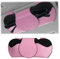 JNNJ Porta Occhiali da Sole da Autos per Parasole, Clip per Occhiali da Auto in Pelle PU, Scatola Portaoggetti per Occhiali da Sole per Auto, Universale Accessori per Autos Interni(Rosa)