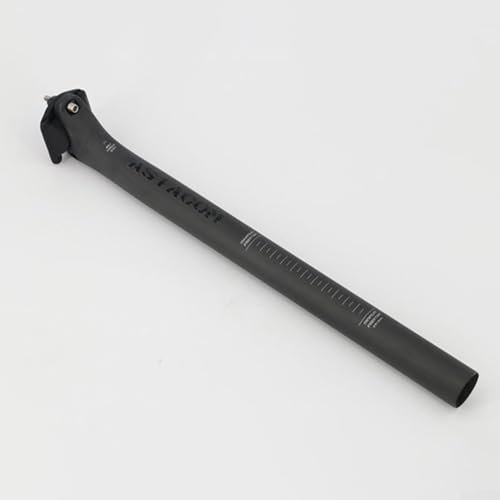 Sattelstützen, Kohlefaser, 140 g, Karbonrohr, hinten schwimmend, für Sattelstütze 27,2/31,6 (27,2 x 350 mm)