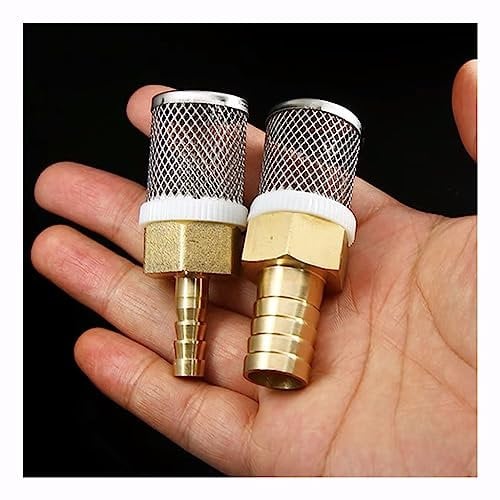 Non return valve,Garden hose filter, 1pcs 6~19mm Hose Filter Car Wash Garden Irrigation Filters, Brass Strainer Sprayer Pump Filtering Net Stainless Steel Mesh Filter (Color : 6mm) ( Color : 14mm )