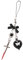 Handy-Anhänger, Gothic, Acryl, Herz, Schmetterling, Schlüsselanhänger, Handy-Schlüsselband für Party, Alltag, 4, One size