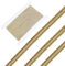 GORGECRAFT 48 Yards Metallisches Gummiband Flach Geflochtenes Nylon Stretchband Strickriemen Kordeln Zum Nähen Basteln Schleifenmachen Kleidungszubehör Nähen Geschenkverpackung Dunkelkhaki