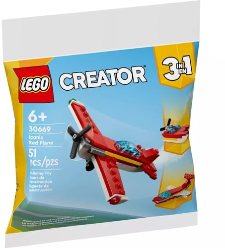 Lego Creator Iconic Red Plane 30669