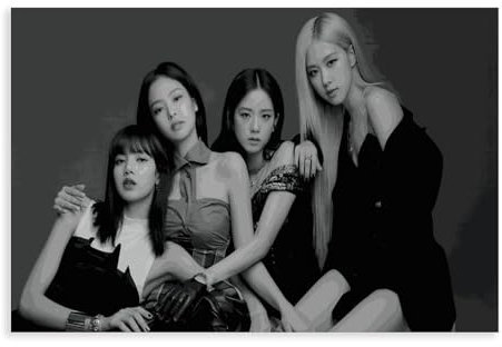 AmAzwi Kpop Poster Blackpink 40, Leinwandposter, Wandkunst, Dekordruck, Bild Gemälde für Wohnzimmer, Schlafzimmer, Dekoration, ungerahmt: 20 x 30 cm