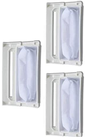 Washing Machine Filter Bag Lint Filter Sieve Net Compatible with LG Washing Machine 3PCSwashing machine filter bag washer replacement filters lint mesh bag washer filter bag