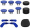 KD.FLY Kit levette in metallo 13 in 1 per Xbox One Elite Series 2, parti di ricambio per controller Xbox Elite, accessorio da gioco con 6 joystick in metallo, 2 D-pad, 4 palette con custodia, blu