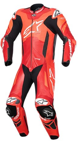 Alpinestars GP Plus V4 Sprint 1-Teiler Motorrad Lederkombi | Wetterfester Fahrkomfort