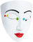 Happyyami Maceta De Pared Colgante Diseño De Rostro Humano Ideal Para Oficinas Cocinas y Dormitorios