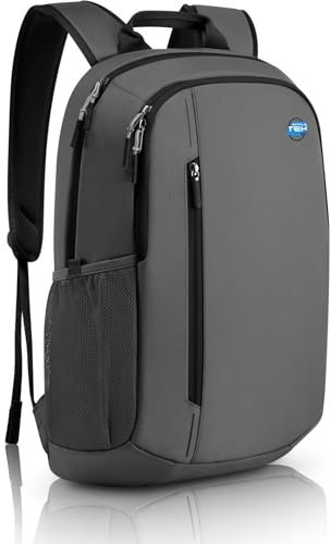 SIMPLETEK - Sac à dos EcoLoop Urban CVNY6 14-16 (460-BDLF) | Compatible avec Dell - pour ordinateurs portables jusqu'à 16 | 12, 13, 14, 15 pouces | Gris (reconditionné), gris, Taille Unique