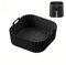 Molde de Silicona para Freidora de Aire, Cuadrado, Compatible con COSORI 5,5L/4,7L y Cecotec 6L/5,5L, Reutilizable
