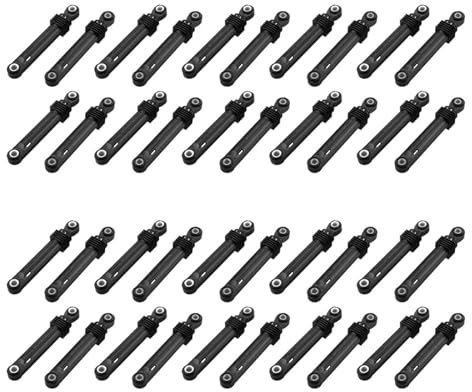 Amortisseur de choc for Machine à laver Compatible avec LG, 40 pièces, 100N, partie de charge frontale, coque en plastique noir, accessoires for appareils ménagers
