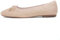 TRUFFLE Faye Womens Nude Wider Fit Ballerina - Size 5 UK - Pink