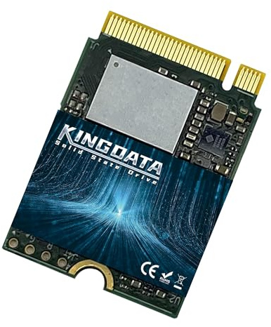KINGDATA M.2 2230 SSD 128GB PCIe NVMe Gen 3.0X4 | Internal Solid State Drive High Performance Upgrade Compatible with Steam Deck Surface Pro Laptop Desktops