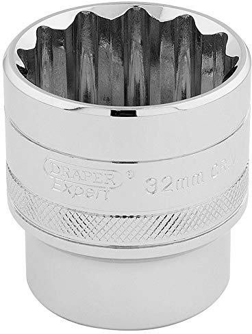 Draper 33593 Douille carrée 12 pans 1/2, taille 32 mm