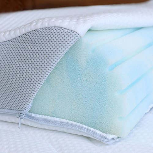 Traumschlaf Nackenstützkissen in variablen Höhen für Allergiker geeignet Schlafkissen für Seiten- Rücken- & Bauchschläfer gegen Nackenschmerzen ca. 40x80 cm, Höhe 8 cm