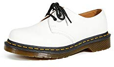 Dr. Martens 3 Eye Shoe Oxford, White Smooth, 37 EU