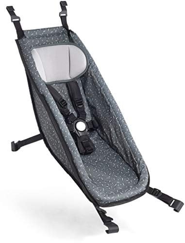 Croozer Unisex – Erwachsene Kid Babysitz, Grau/Blau, Einheitsgröße