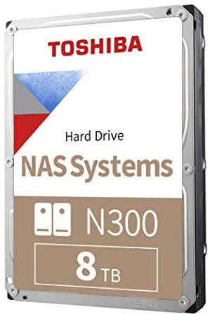 Toshiba NAS N300 HDWG180XZSTA, 8 TB