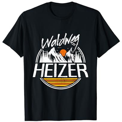 Waldweg Heizer MTB Downhill Freeride Fahrrad Mountainbike T-Shirt