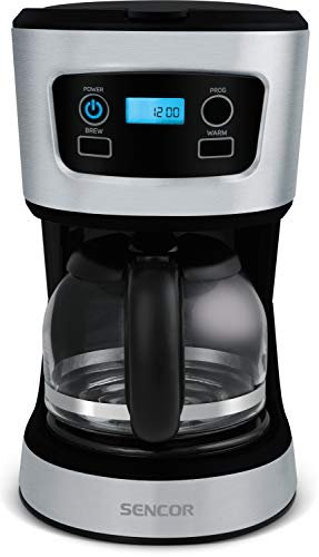 SENCOR Machine à Café, 0.75 L Capacité, 700W, Noir