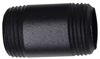5-30cm DN15 Temperguss Rohrverschraubung, 6 Stück für DIY Armaturen Möbelwinkel Industrie Steampunk Elektrophorese Gewinderohr 6 Größen zur Auswahl