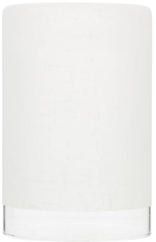 DOITOOL Cylindre Abat-Jour Abat-Jour en Verre De Remplacement Lustre Abat-Jour Pendentif Suspendu Abat-Jour Couverture pour Table Lampadaire Applique Murale Plafonnier