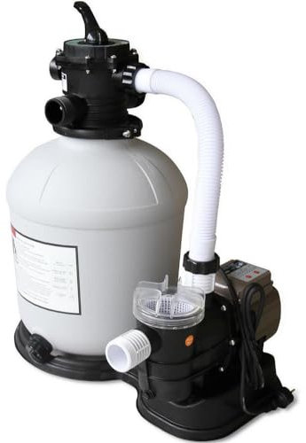 SAXONICA Sandfilteranlage Trend Top Ø 400 mm I mit Zeitschaltuhr I bis 25 m³ Wasservolumen