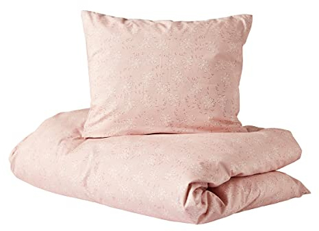 Leander Meadow Bettwäsche Juniorgröße Maße 100 x 140 / Kissengröße 40x45 cm - Farbe wood rose (Bettwäsche ohne Bettdecke)
