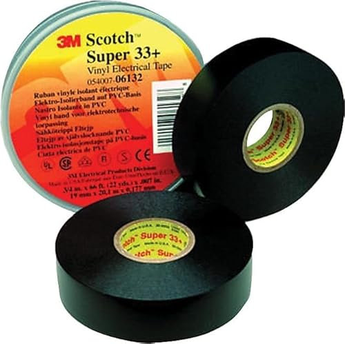 Scotch Super Vinyl Elektrob nder, schwarz, 7 mm (500-06130)