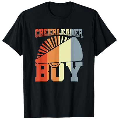 Männlicher Cheerleader Cheerleading Liebhaber T-Shirt