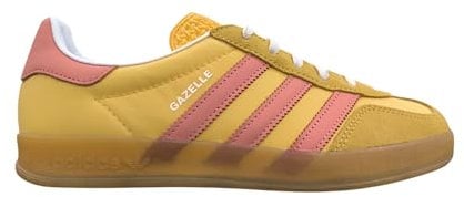 Adidas wmns Gazelle Indoor IE2959 Giallo Senape/Rosa Pesca Giallo Senape Rosa Pesca/38 2/3