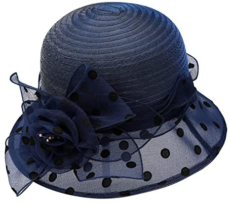 Cappello da campeggio da donna, per vacanze, sole, estate, spiaggia, cappello con visiera, Marina Militare, Taglia unica