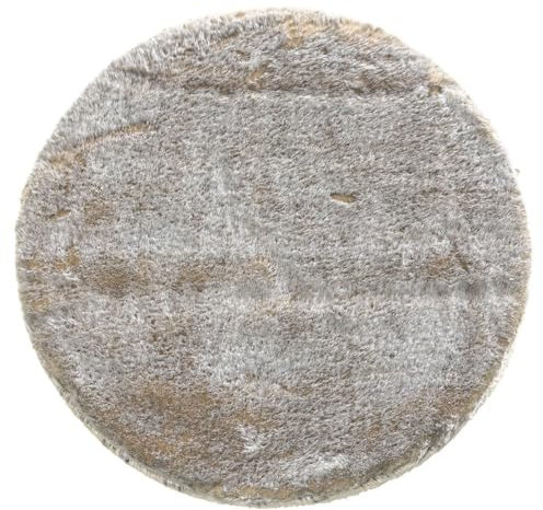 Casa Nova Deko-Fell - Ø 40 cm - Taupe - Acryl - Polyester