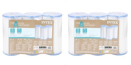 Intex 29003 - Modell A Kartusche, 3 Stück, Weiß (Packung mit 2)