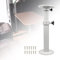 TOOSOAR Pieds de Table pour Camping-Car,Hauteur Réglable 46-70 cm,Pied de Table Amovible RV pour Camping-Car,Bateau,Yacht,Mobile Home,Blanc