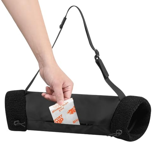 Handwärmer Tasche Muff, Nackengurt, Reißverschlusstasche, Pouch,