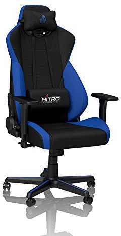 Nitro Concepts S300 Gaming-Stuhl, Galactic Blau, 56 x 57 x 140 cm