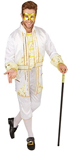 dressforfun Herrenkostüm Barock Kaiser | Extravagantes Karnevalskostüm für Herren | inkl. schicker Kniestrümpfe (XXL | Nr. 301398)