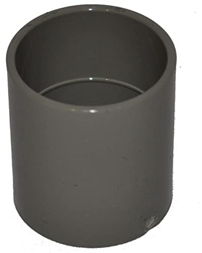 Solvent Weld Grey 50mm (56mm) Waste Pipe Coupling