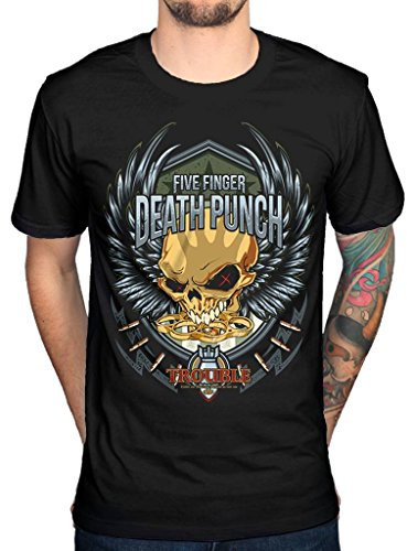 Official Five Finger Death Punch Trouble T-Shirt