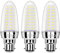 SAUGLAE 15W LED Lampen, 120W Glühlampen Äquivalent, 6000K Kaltweiß, 1700Lm, B22 Bajonett Kappe LED Leuchtmittel, 3 Stück